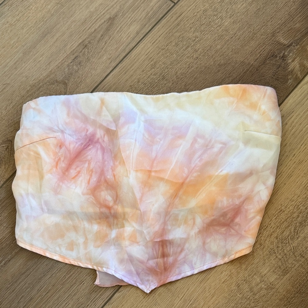 Tie-Dye Bandana Crop Top